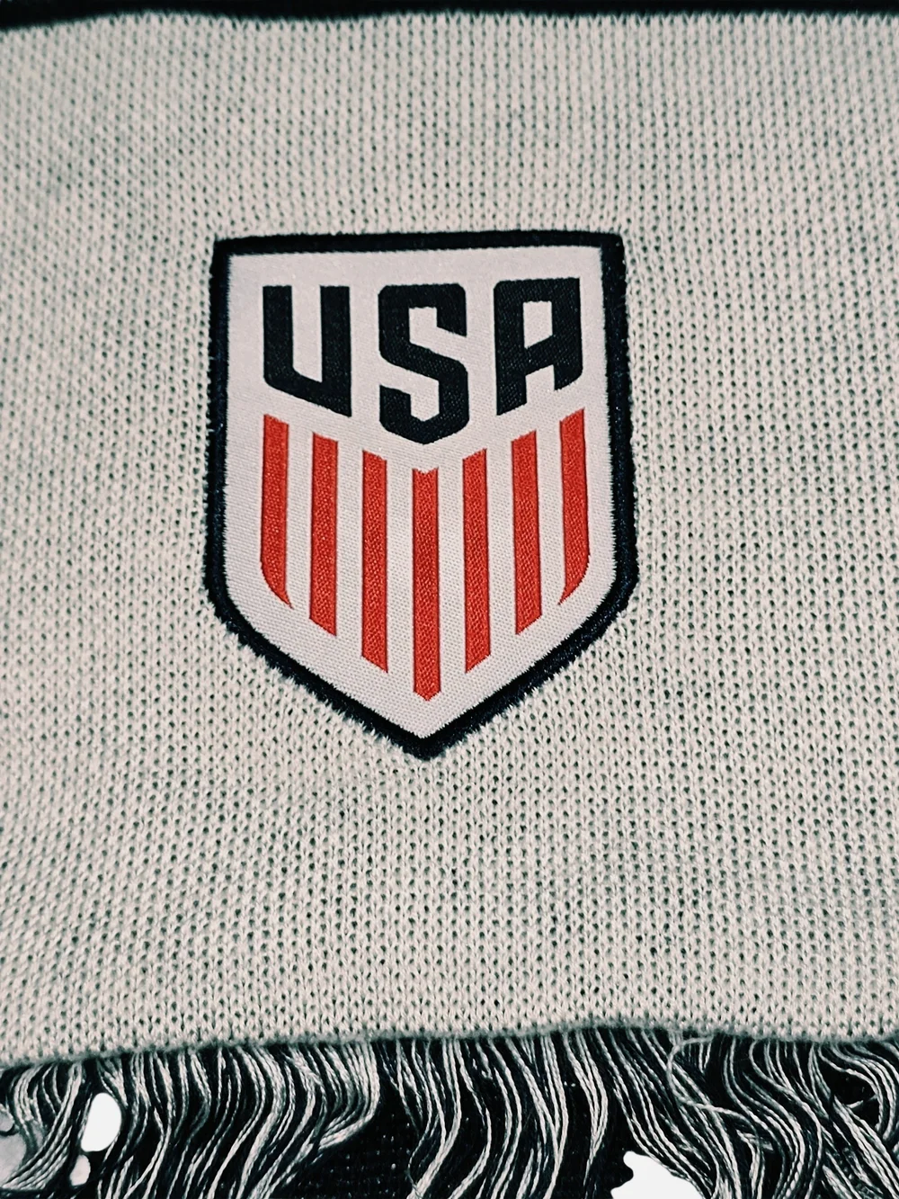Olympics Nike USA Navy and Gray Soccer Scarf